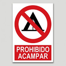 Prohibit acampar
