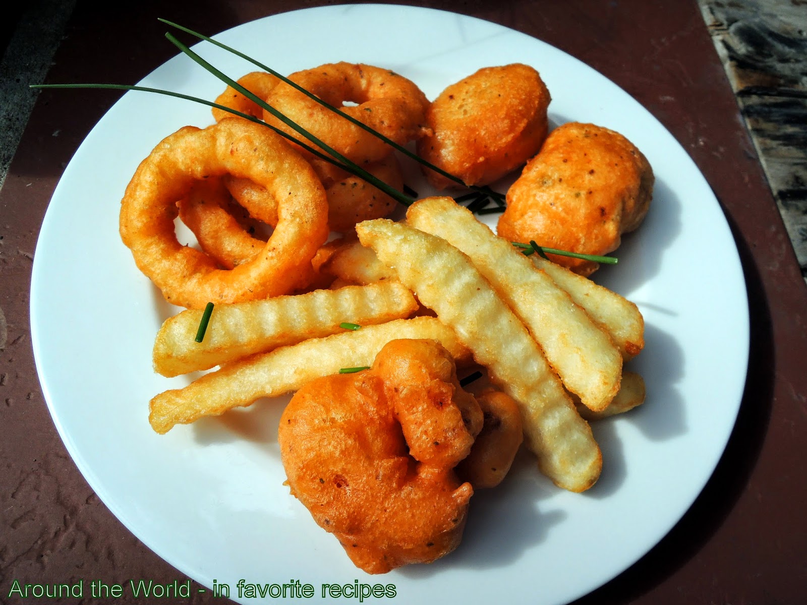 Around the World in favorite recipes Perfect Batter for your Fish