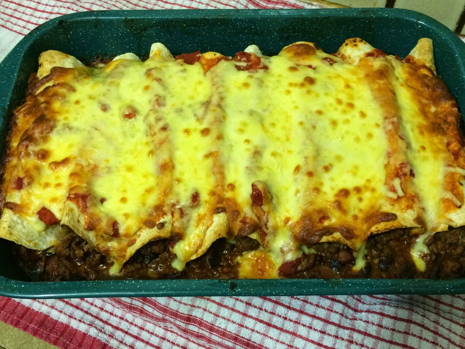 Chorizo and Smoky Beef Enchiladas A Dash Of Flavour Printable Recipes