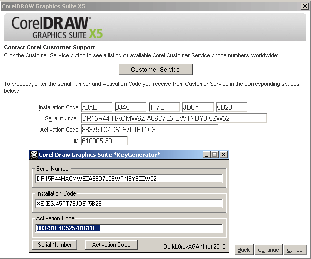 how to install corel draw x5