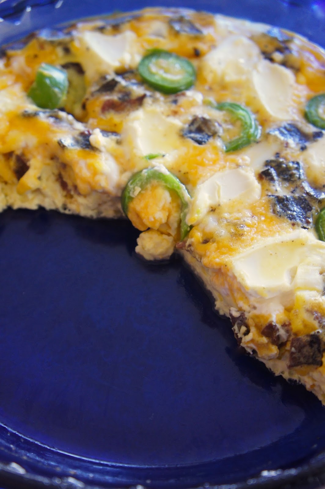 Savory Sweet and Satisfying Jalapeño Popper Egg Bake