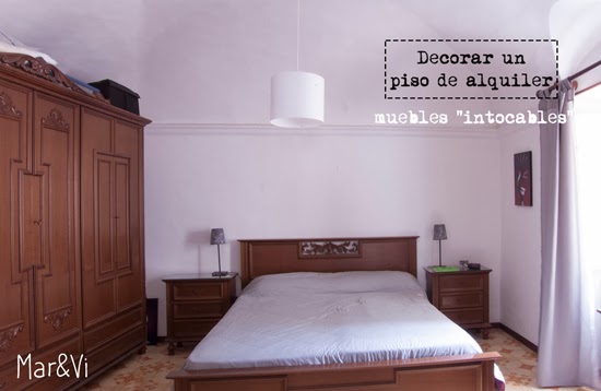 Mar&vi blog: decorar un piso de alquiler: muebles "intocables"