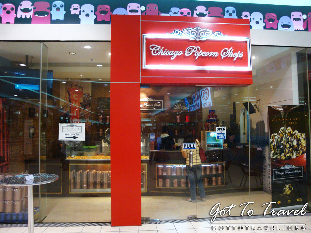 Chicago Popcorn Shops, SM Mall of Asia Got to Travel