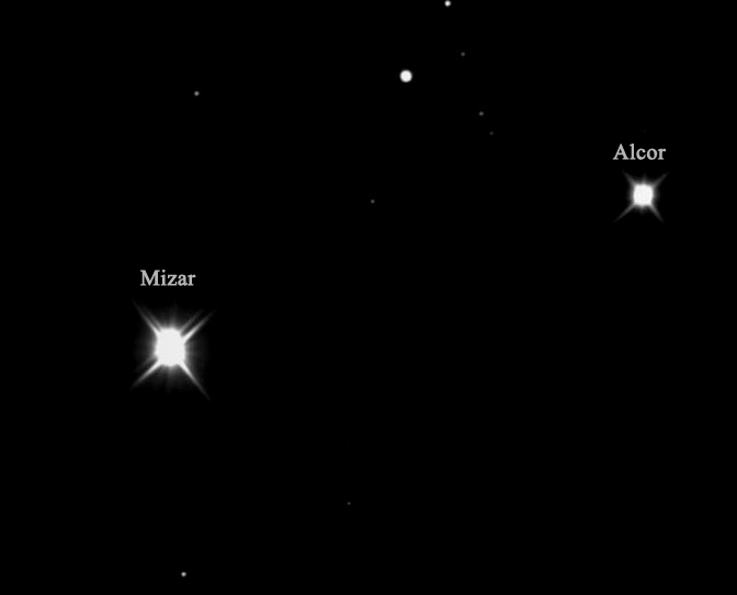 Mizar' y 'Alcor', estrellas a ras de suelo, Castilla y León