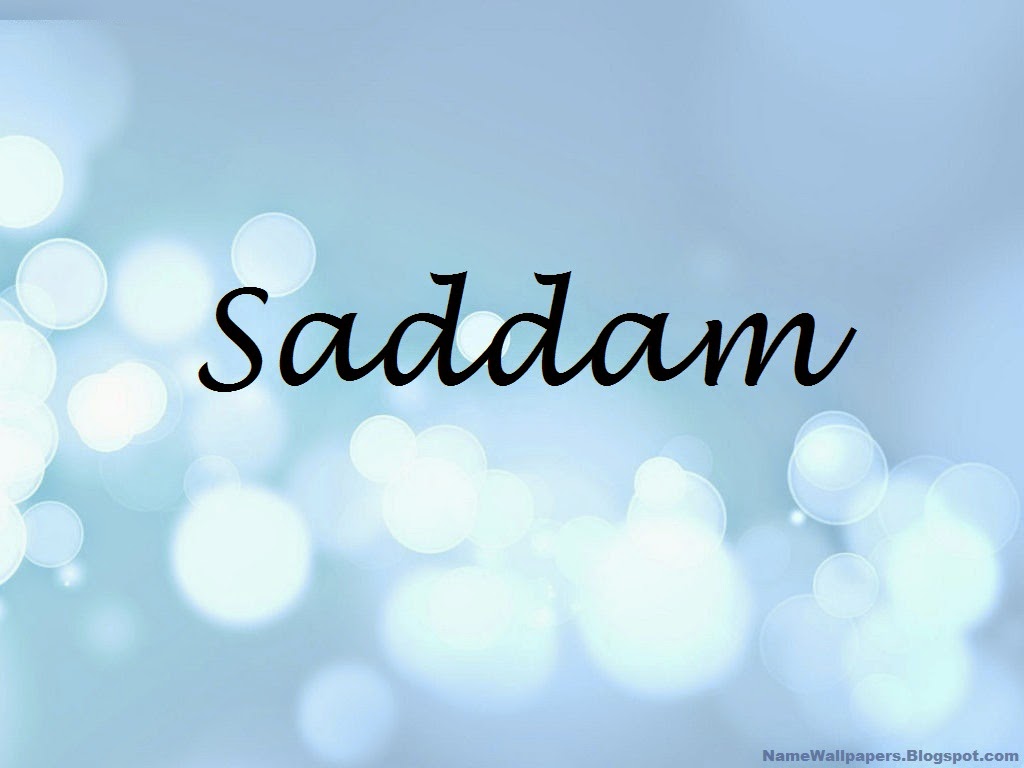 Saddam Name Wallpapers Saddam ~ Name Wallpaper Urdu Name Meaning Name  Images Logo Signature