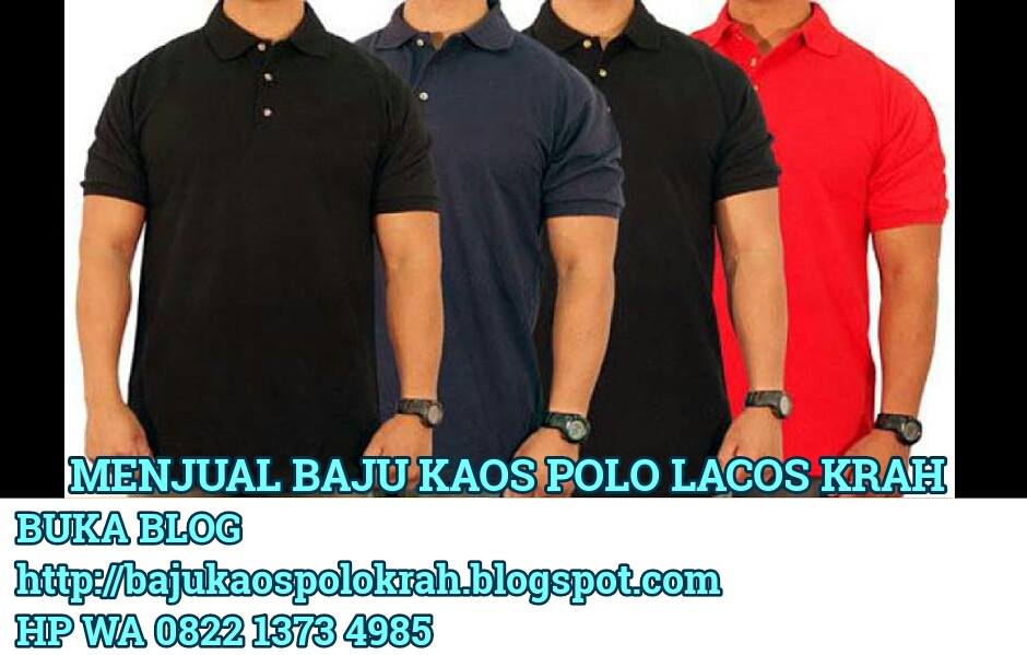 BAJU KAOS POLO