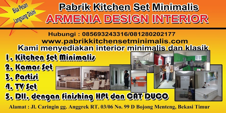 Kitchen Set Minimalis Murah