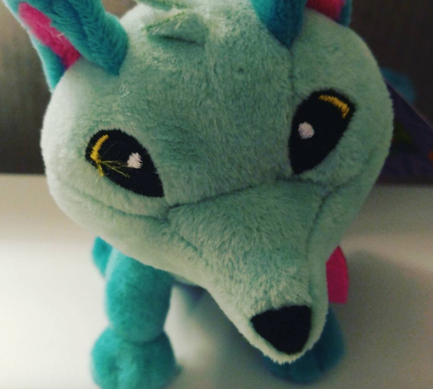animal jam arctic fox plushie