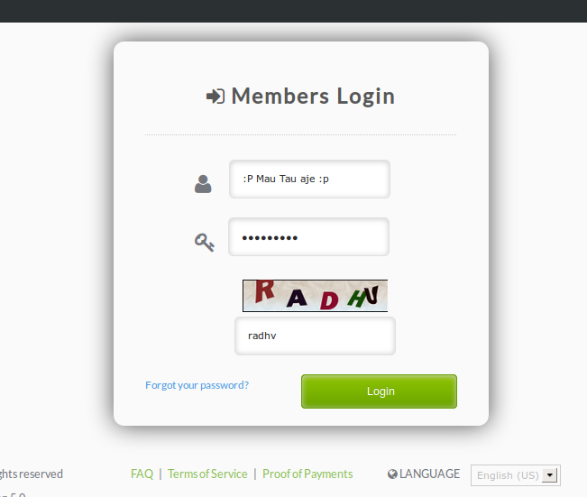 Squarespace member login