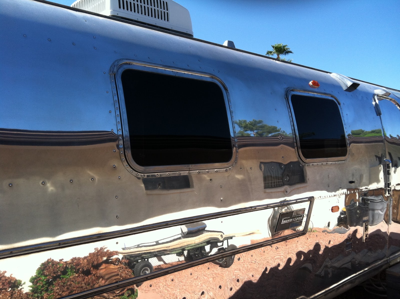 Airstream Renovation Restoring Airstream Windows.
