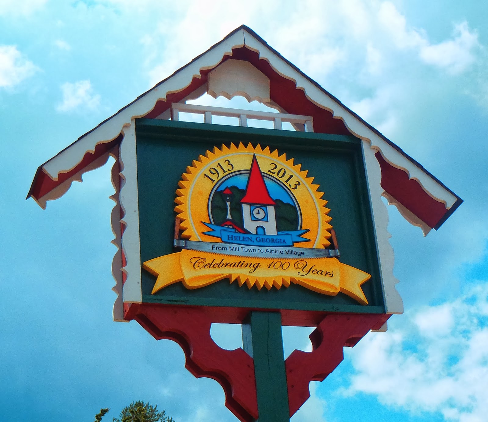 Adventures in the German themed village of Helen, The Aussie