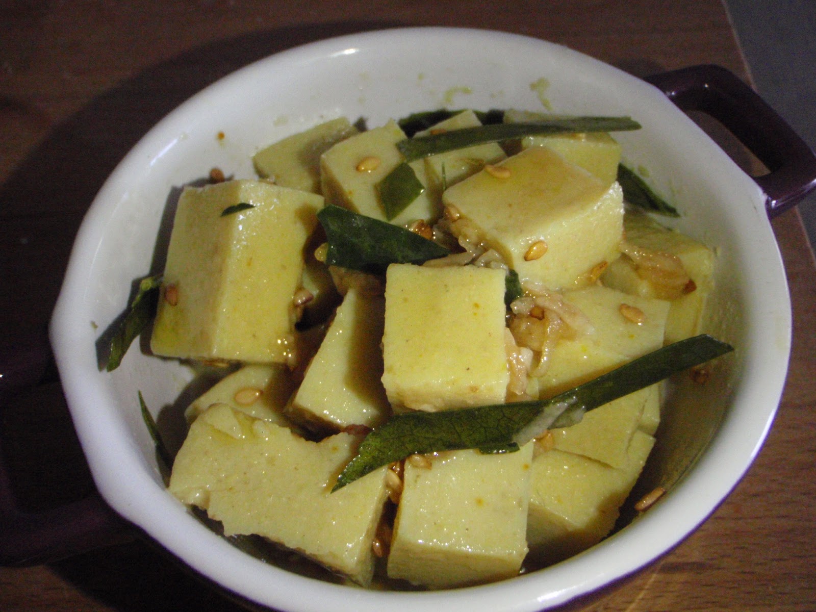 Friends & Foodies Forever Shan Yellow Tofu (Tohu Thoke)