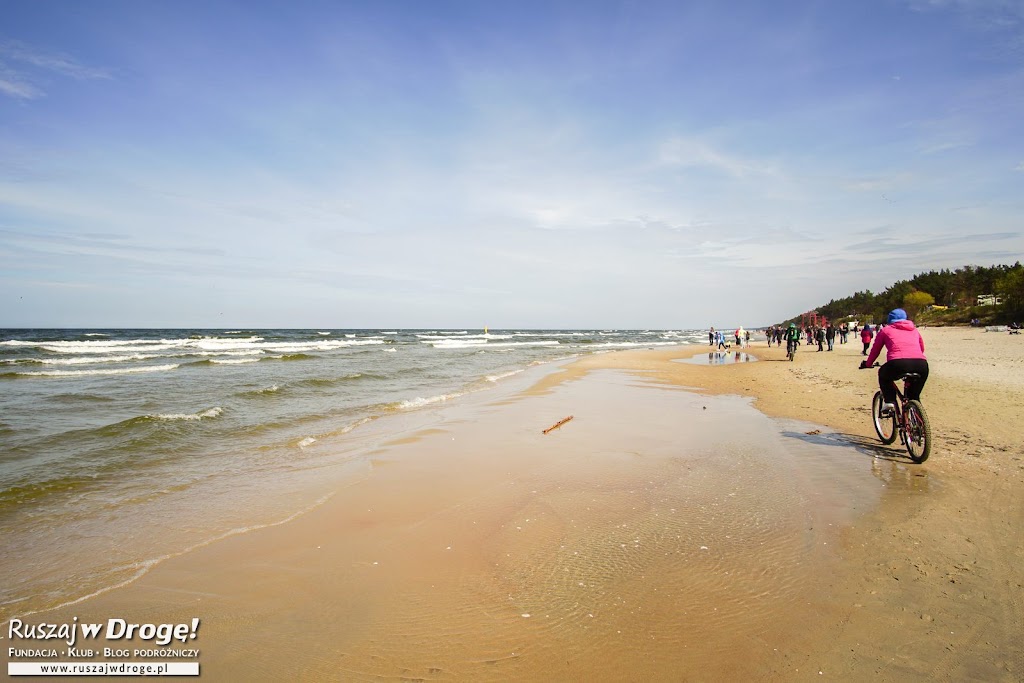 Na plaży w Stegnie