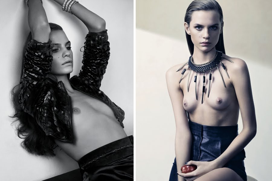 Regina Feoktistova for Marie Claire Italy April 2011