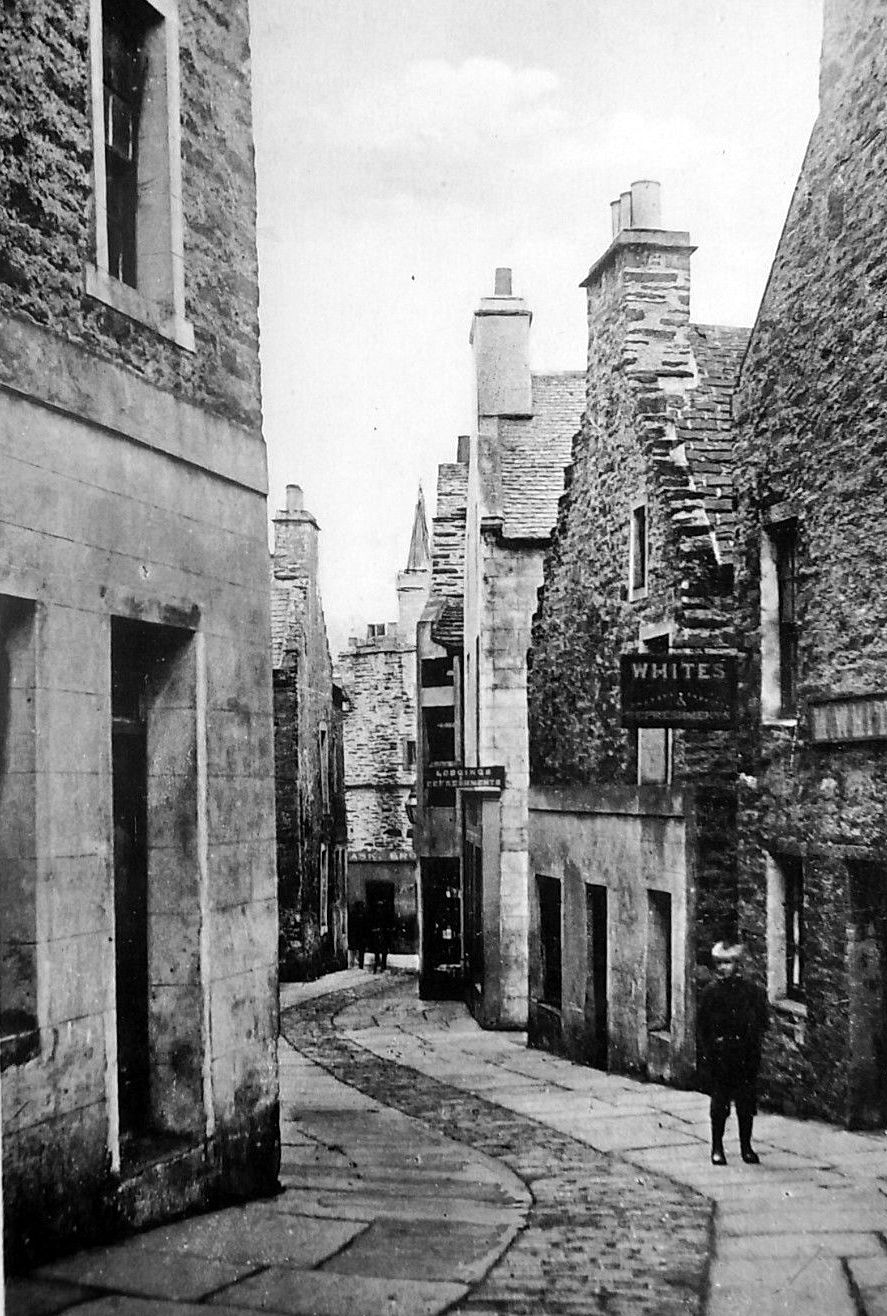 Tour Scotland Photographs Old Photograph Dundas Street Stromness