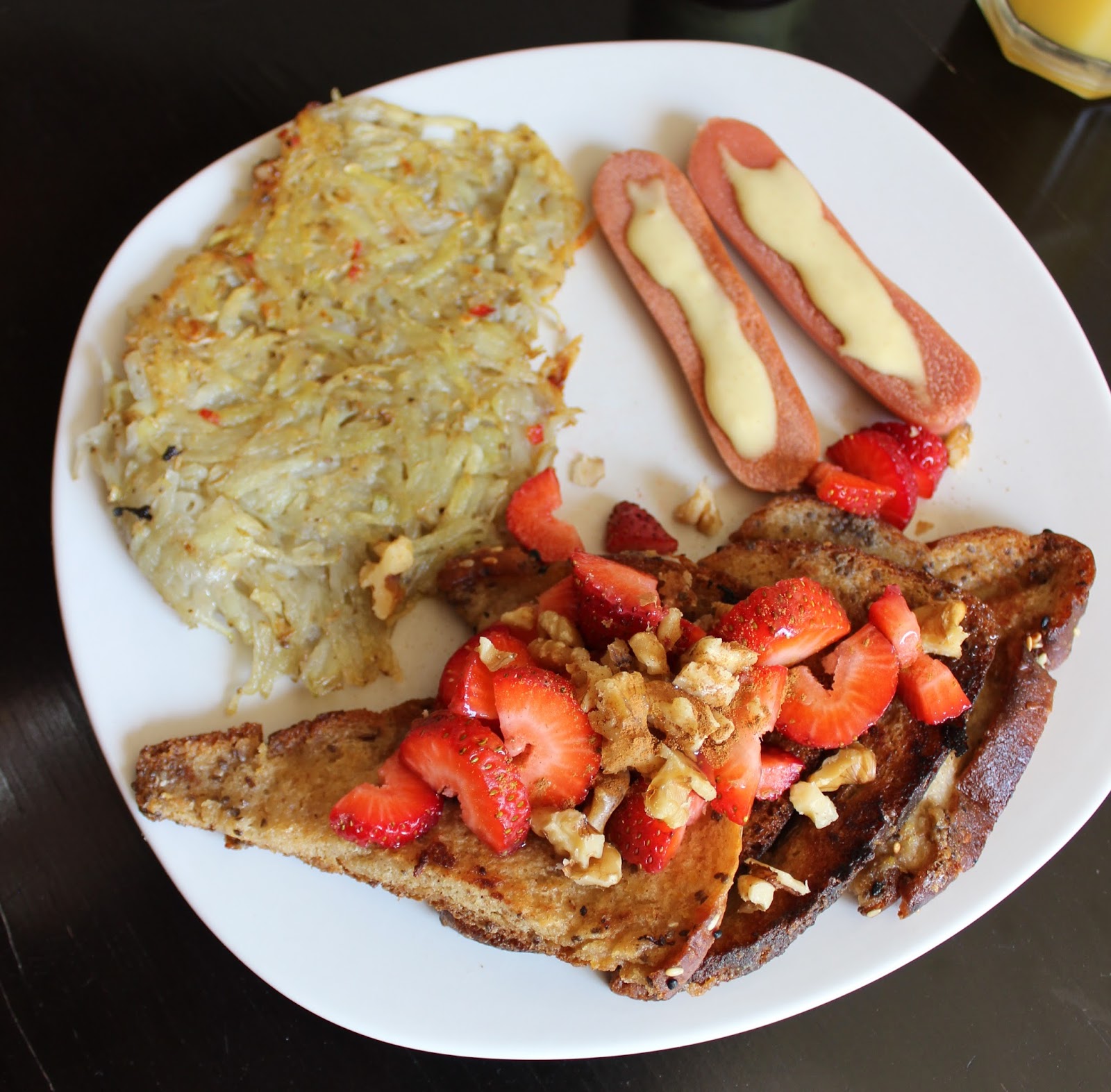 El chiltepín, la dulce cocina vegana Pan francés ( vegan french toast )