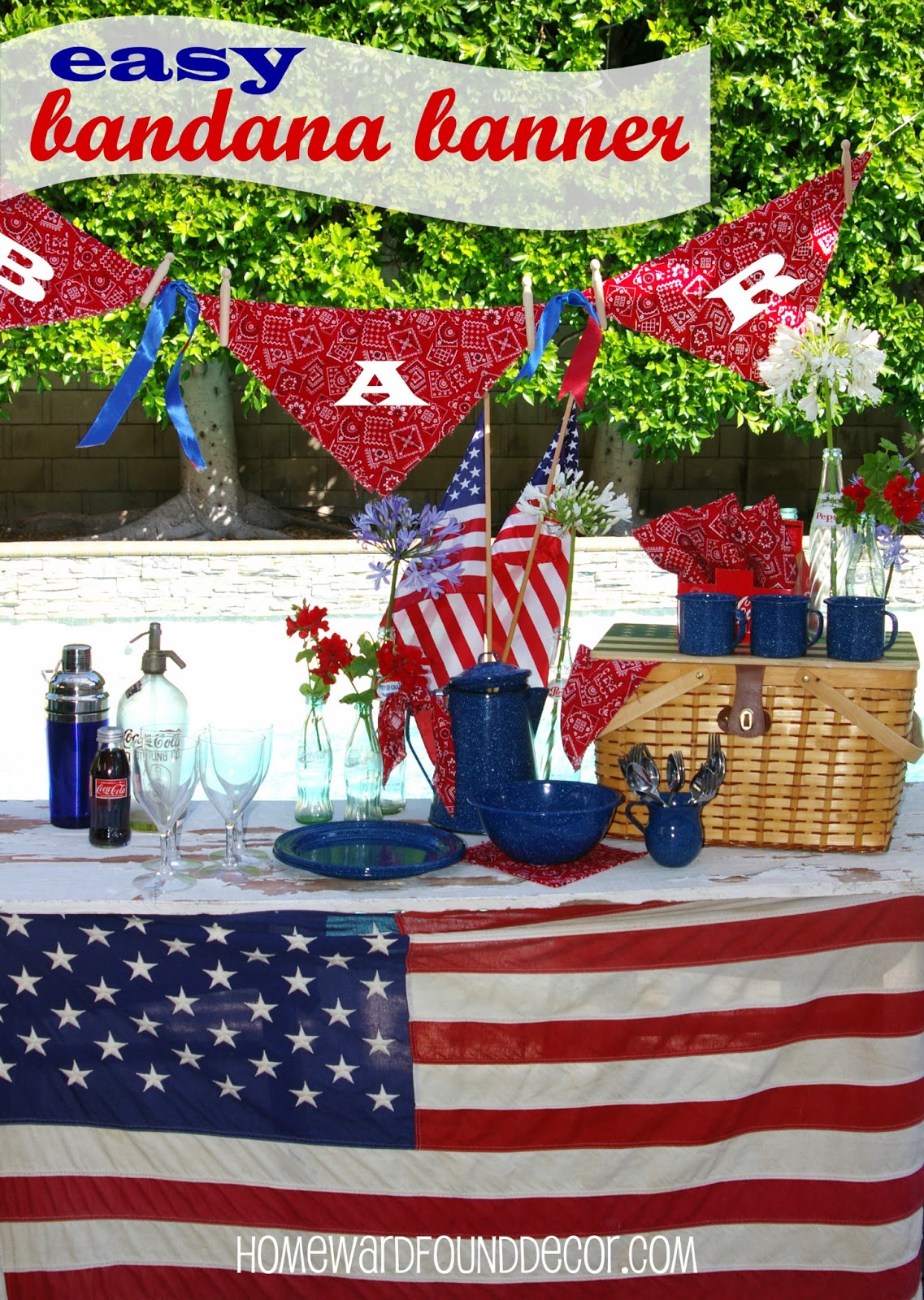 Easy Bandana Banner homewardFOUND decor