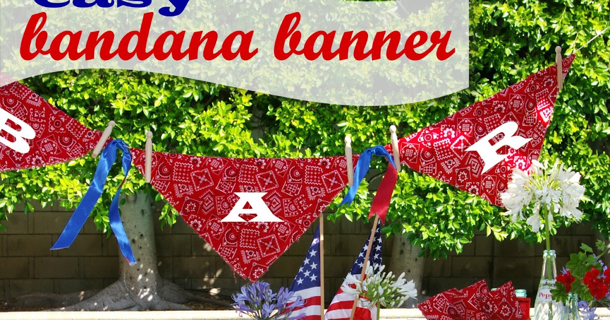 Easy Bandana BannerhomewardFOUNDdecor