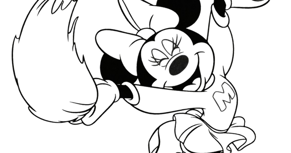 Minnie Mouse Coloring Pages To Print For Free
