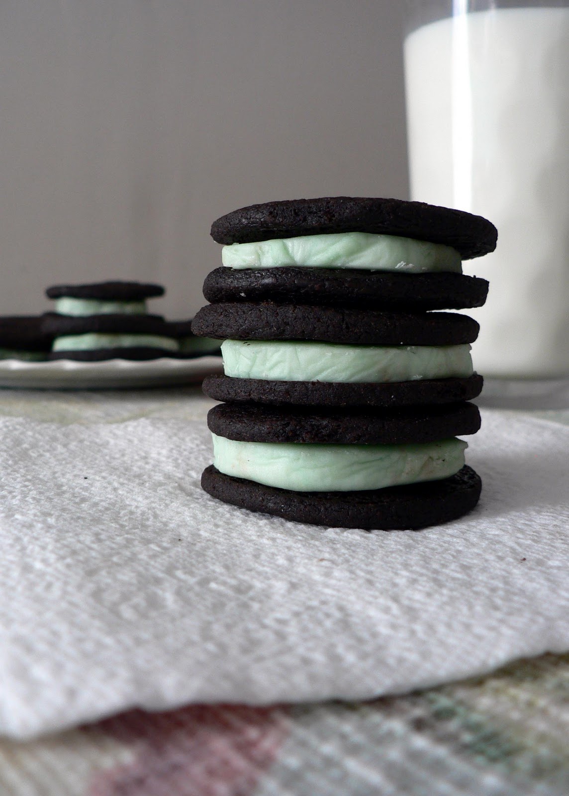 Homemade Mint Oreo Cookies Bless This Mess