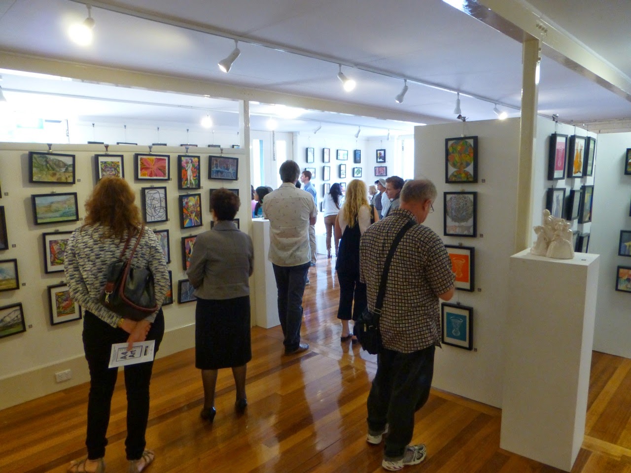 Herring Island Summer Arts Festival Small Format Grand Opening