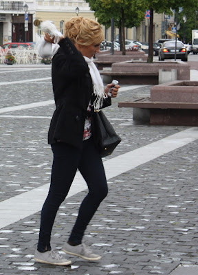 Jóven en Vilnius/Vilna Vilnius, Vilna, Lituania