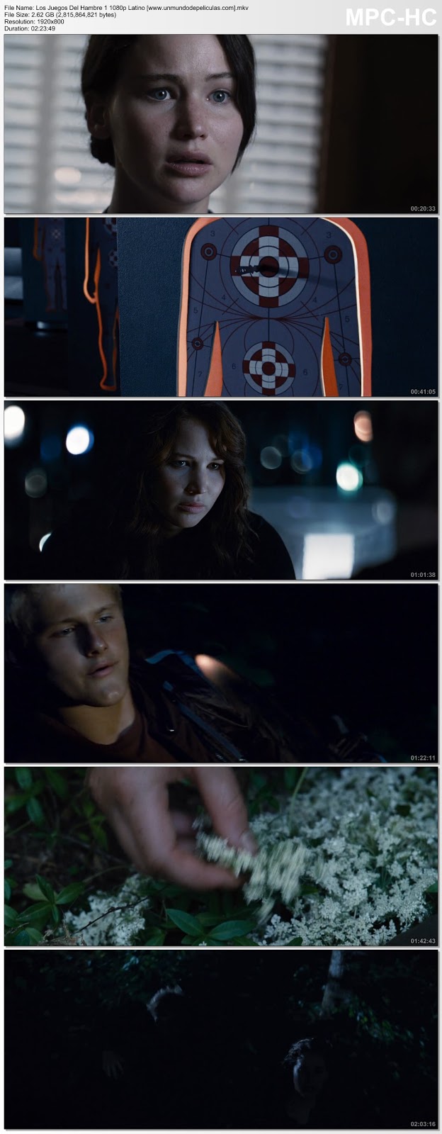 Capturas de la película.