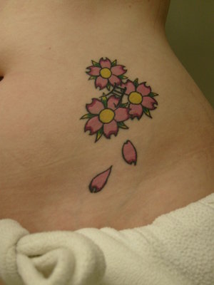 cherry blossom tattoos designs pics 01