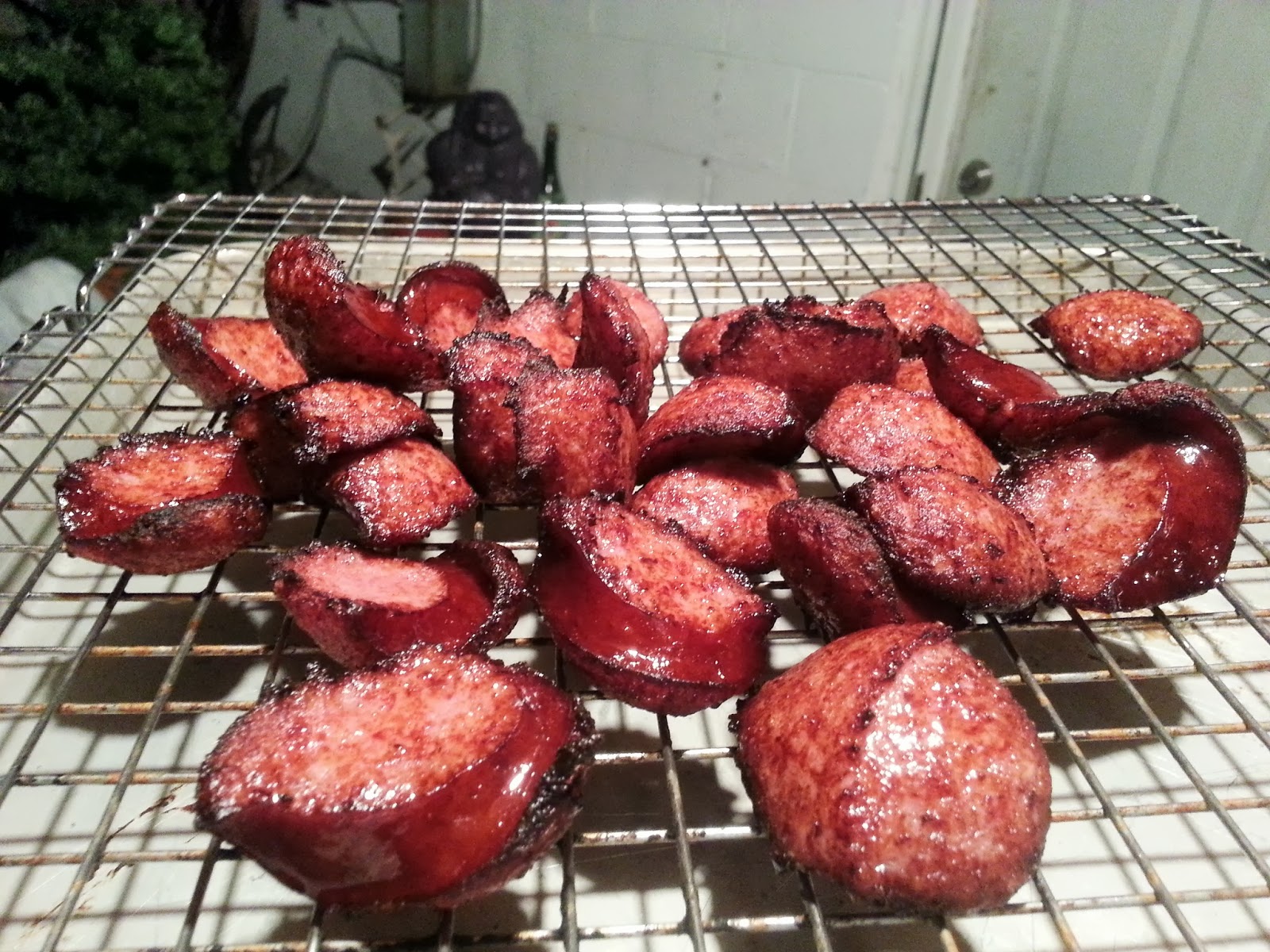 DeepFried Smoked Kielbasa Salad!!