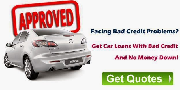 bad credit car loan no money down