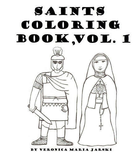 Catholic Saint Coloring Page