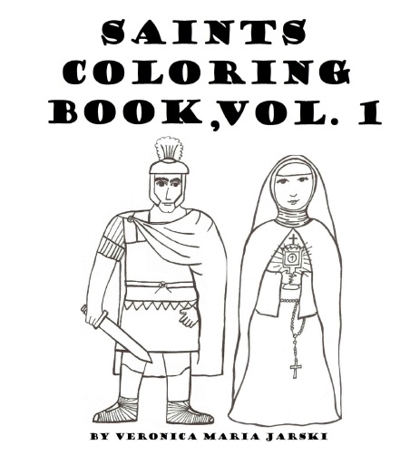 The Saints Coloring Book, Vol. 1 features: title=