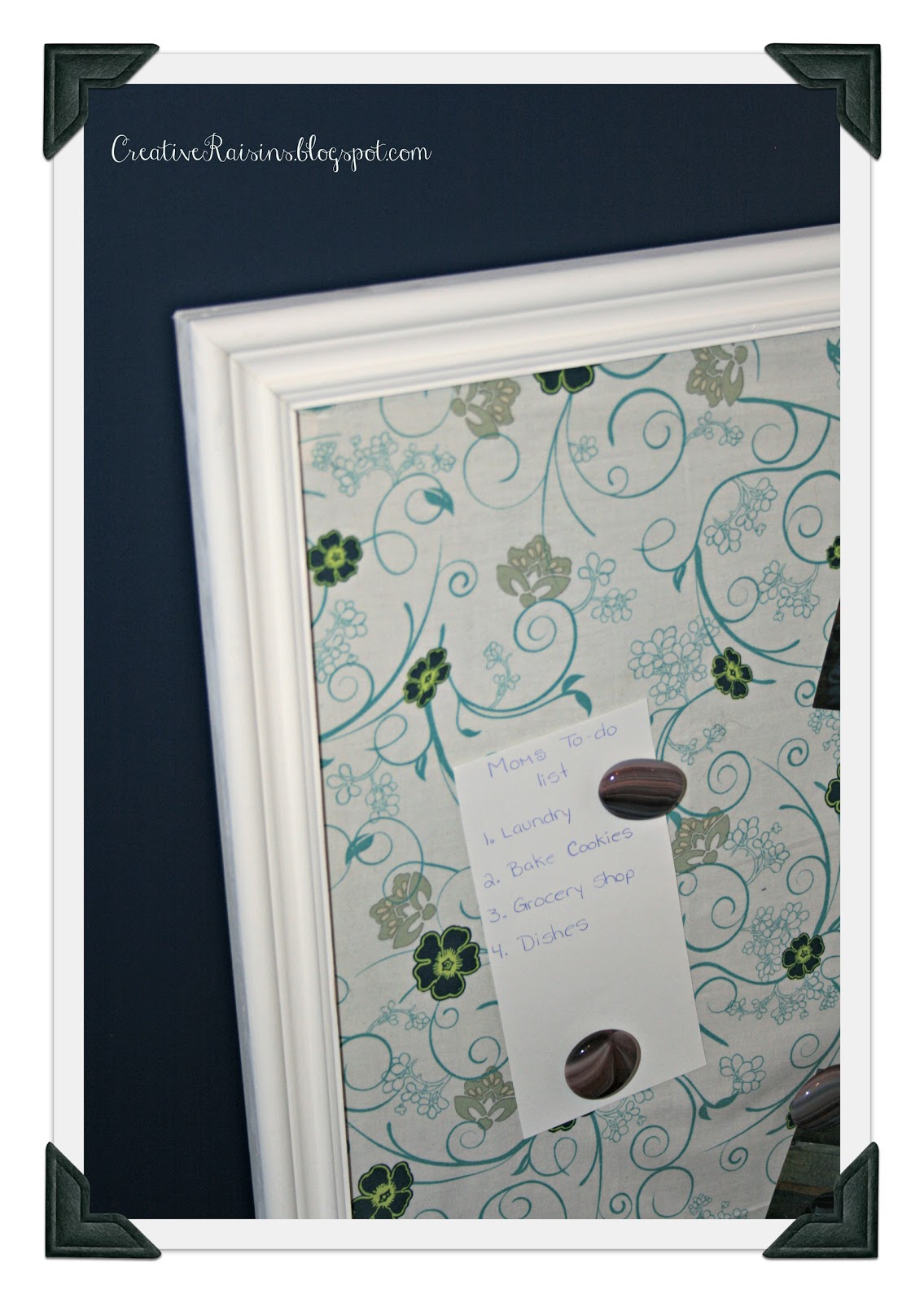 Creative Raisins Framed Board