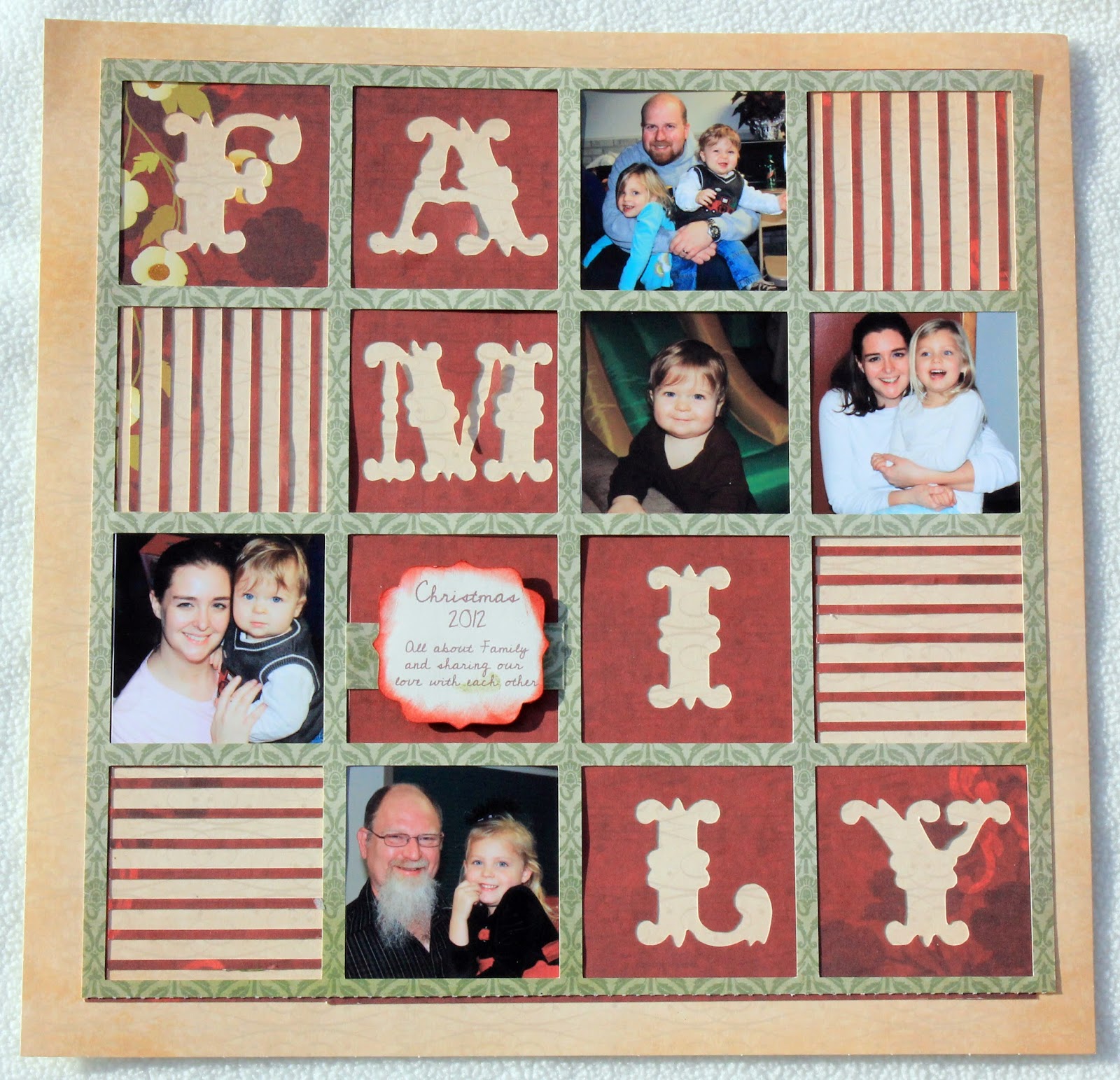 Coupon Sahm I Am Family Scrapbook Page
