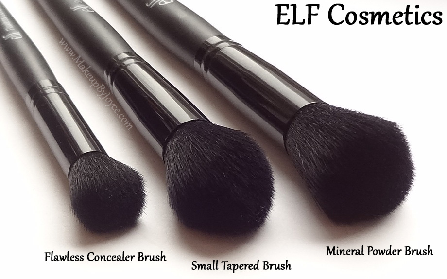 MakeupByJoyce ** ! Review + Comparison ELF Studio Brush Collection