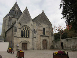 L'église du village d'Azay-le-rideau