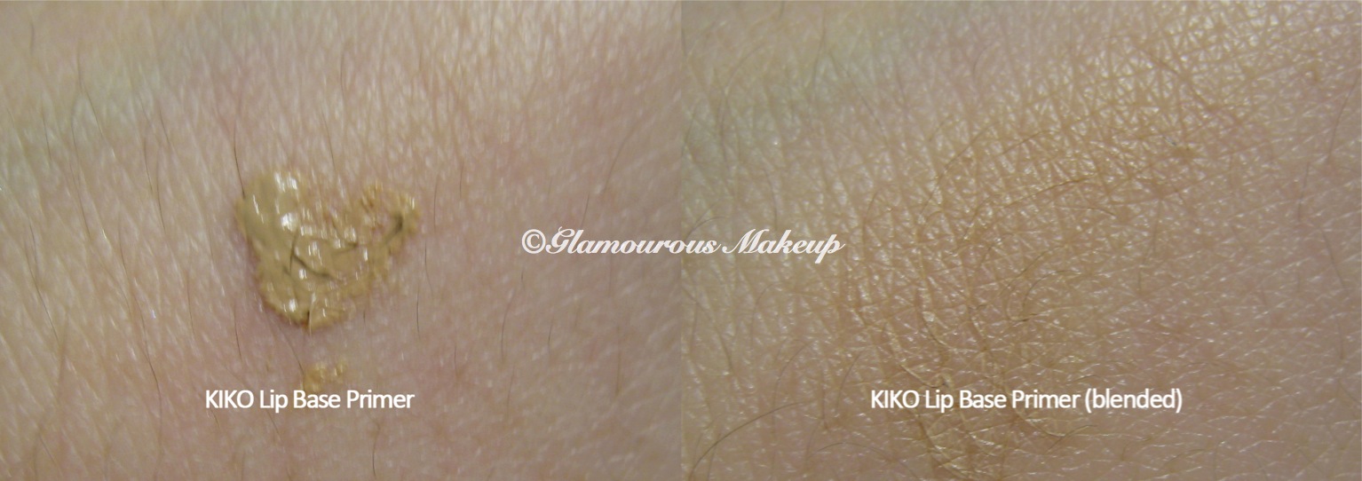 Kiko Lip Base Primer Review Glamorous MakeUp