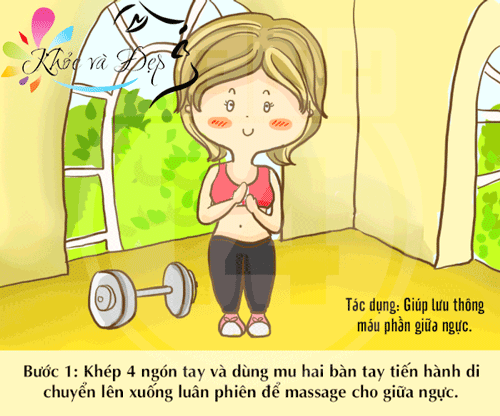 15 phút massage làm tăng kích thước vòng một đẹp hoàn hảo 15 phút massage làm tăng kích thước vòng một đẹp hoàn hảo