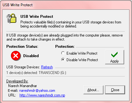 برنامج Usb Write Protect الافضل فى حمايه الـ Usb من التلف USB+Write+Protect.