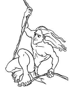 Tarzan Coloring Pages Tarzan Coloring Pages