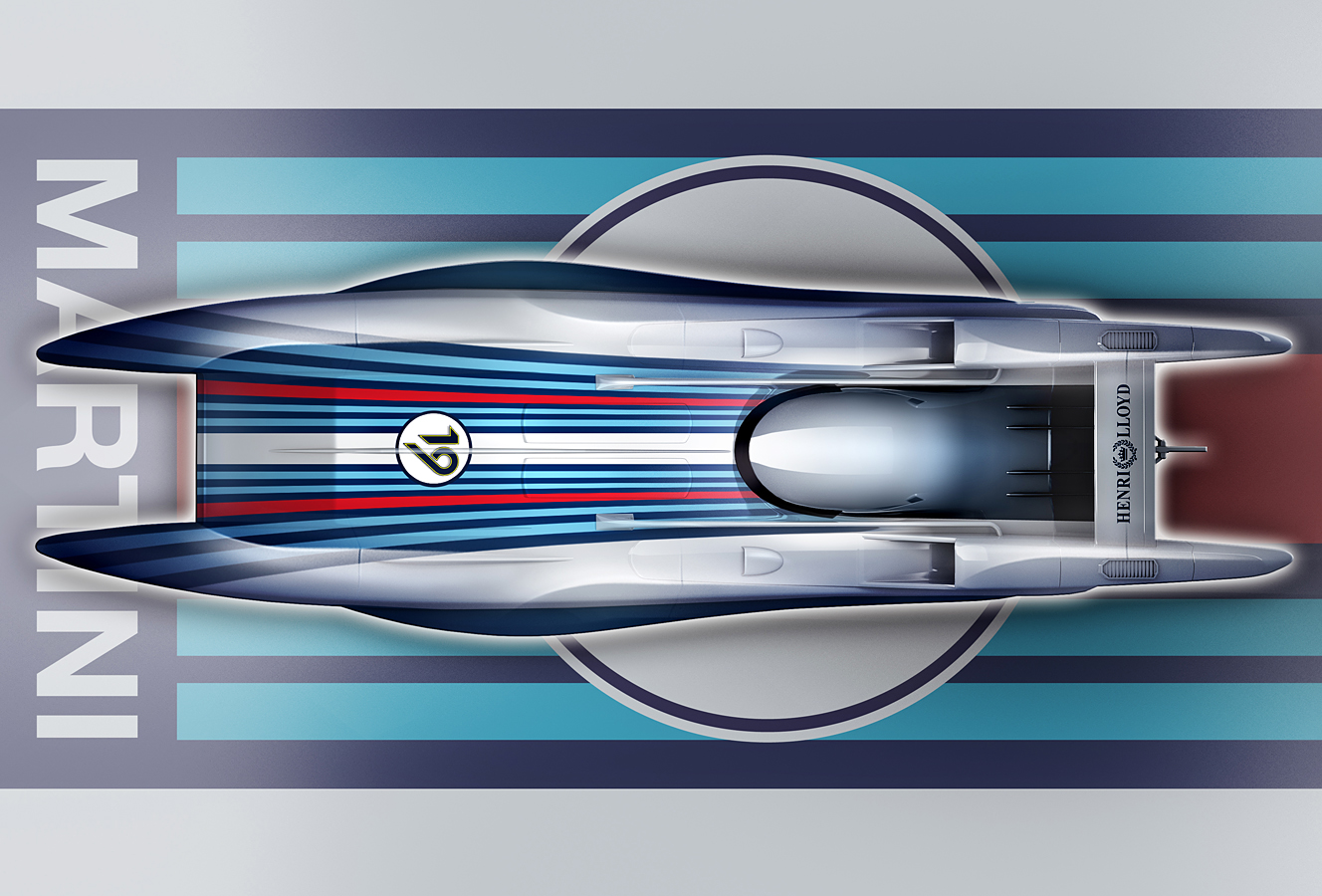 Martini racing boat design — polycount
