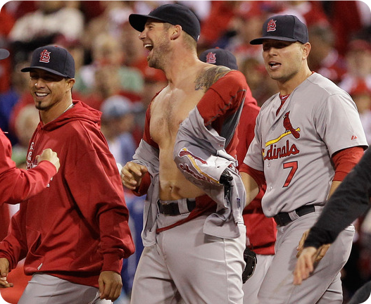 Hot Diggity Shirtless Chris Carpenter