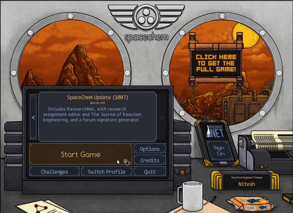 SpaceChem, One of the Best Indie Puzzle Game Released this Year for