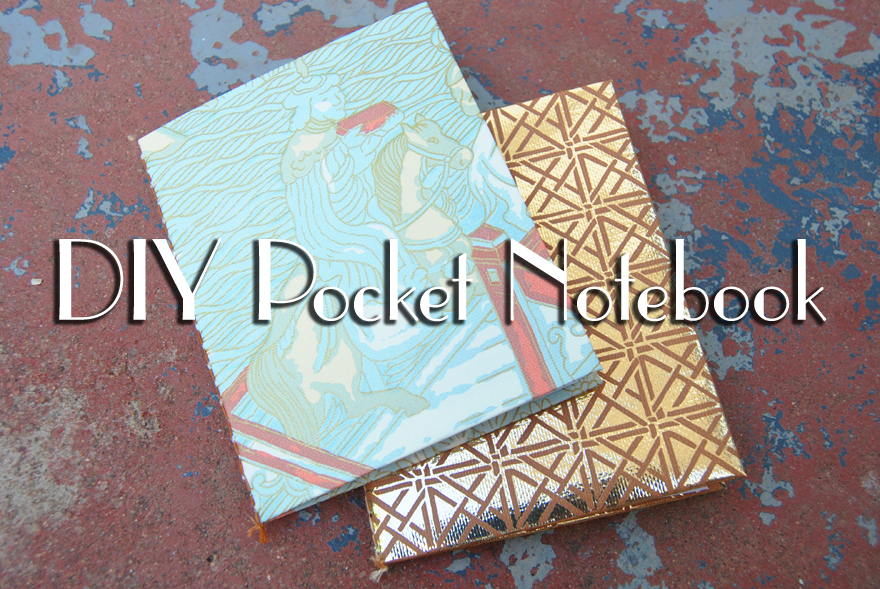 Jessamity DIY Pocket Notebook
