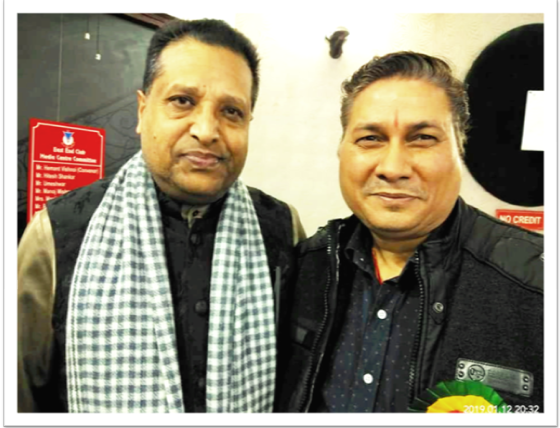 अंजुमन फ़रोग़-ए-उर्दू,दिल्ली द्वारा आयोजित ग़ज़ल कुम्भ 19 में विशिष्ट अतिथि आदरणीय श्री बसंत चौधरी जी क