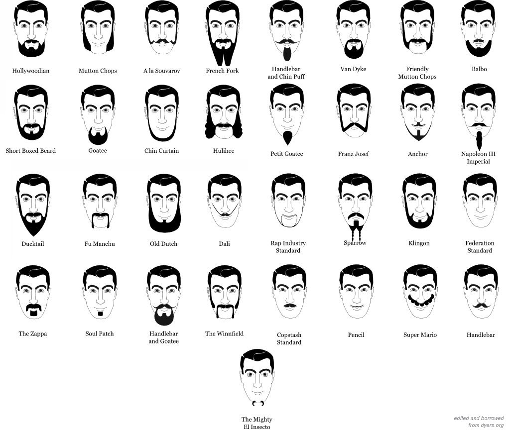 Facial Hair Styles Dos and Donts >>> HealthZine.Info