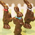 Faux Chocolate Bunnies