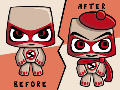 Serious Mascot Makeover! Serious Mascot Makeover!