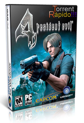 Capa 3D do Game Resident Evil 4 PC Download Capa 3D do Game Resident Evil 4 PC