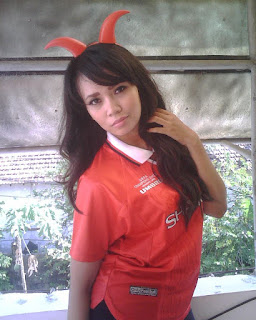 Manchester United Girl from Indonesia